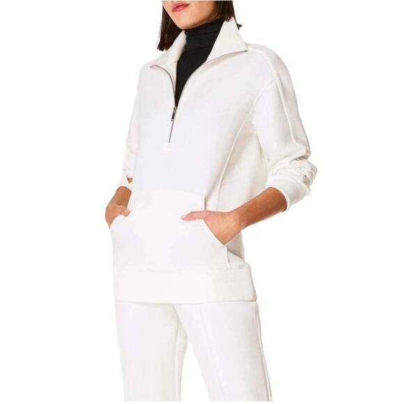 NWT SPANX AirEssentials Luxe Half Zip Tunic - Picture 2 of 8